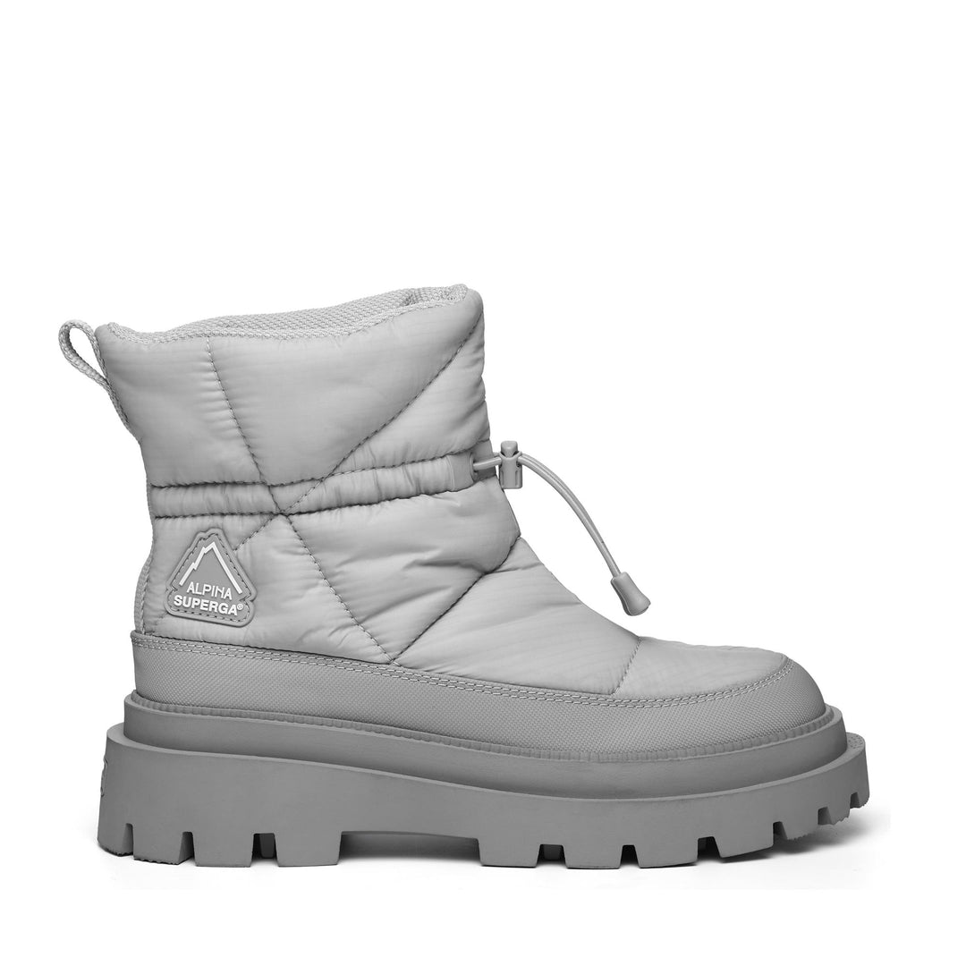 Ankle Boots Woman 3053 ALPINA APEX PADDED Laced TRIPLE GREY Photo (jpg Rgb)			