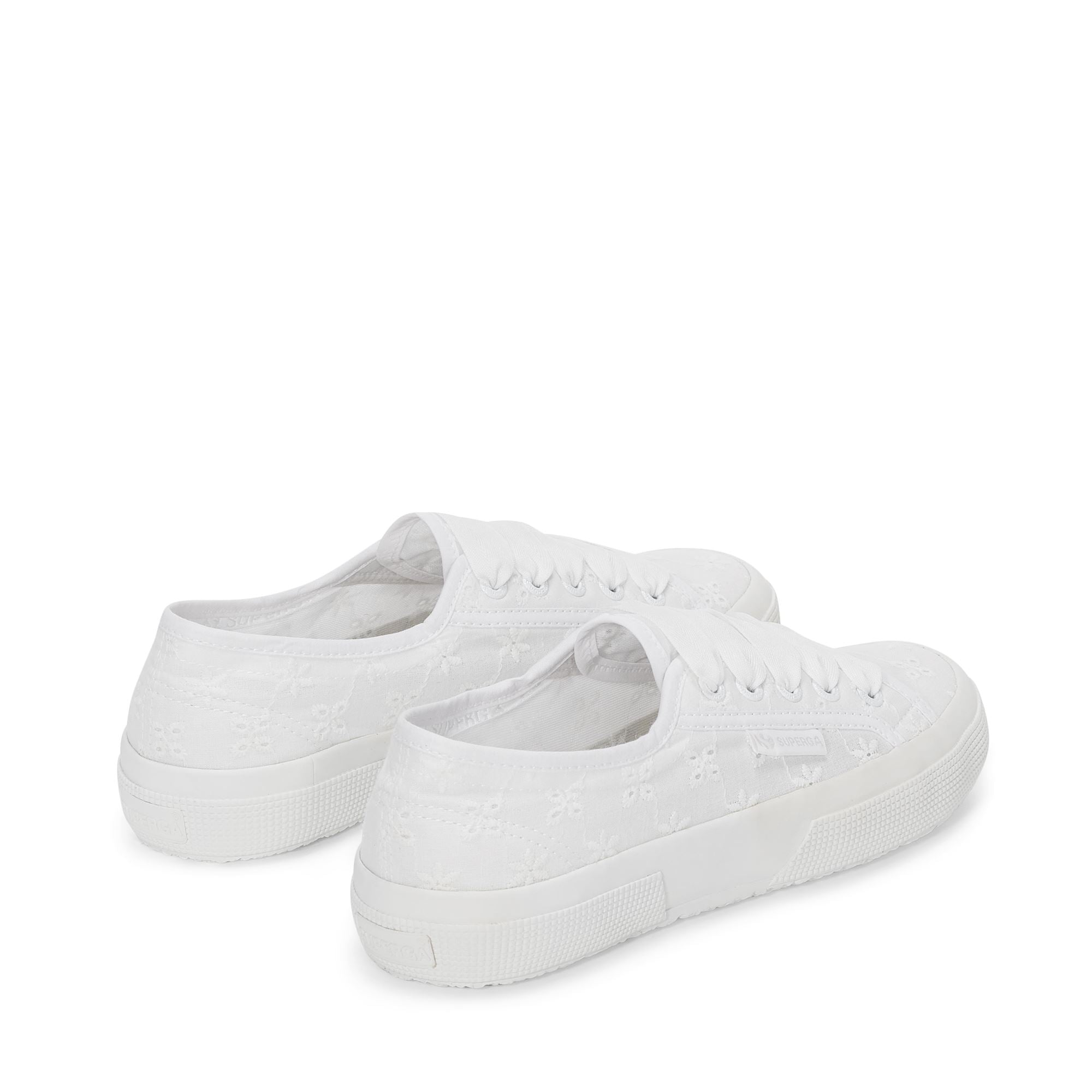 2750 FLOWER SANGALLO Le Superga Basso Donna TOTAL WHITE