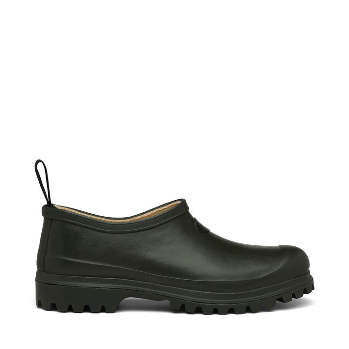 Rubber Boots Unisex 809 RUBBER MULE Low Cut GREEN SHERWOOD Photo (jpg Rgb)			