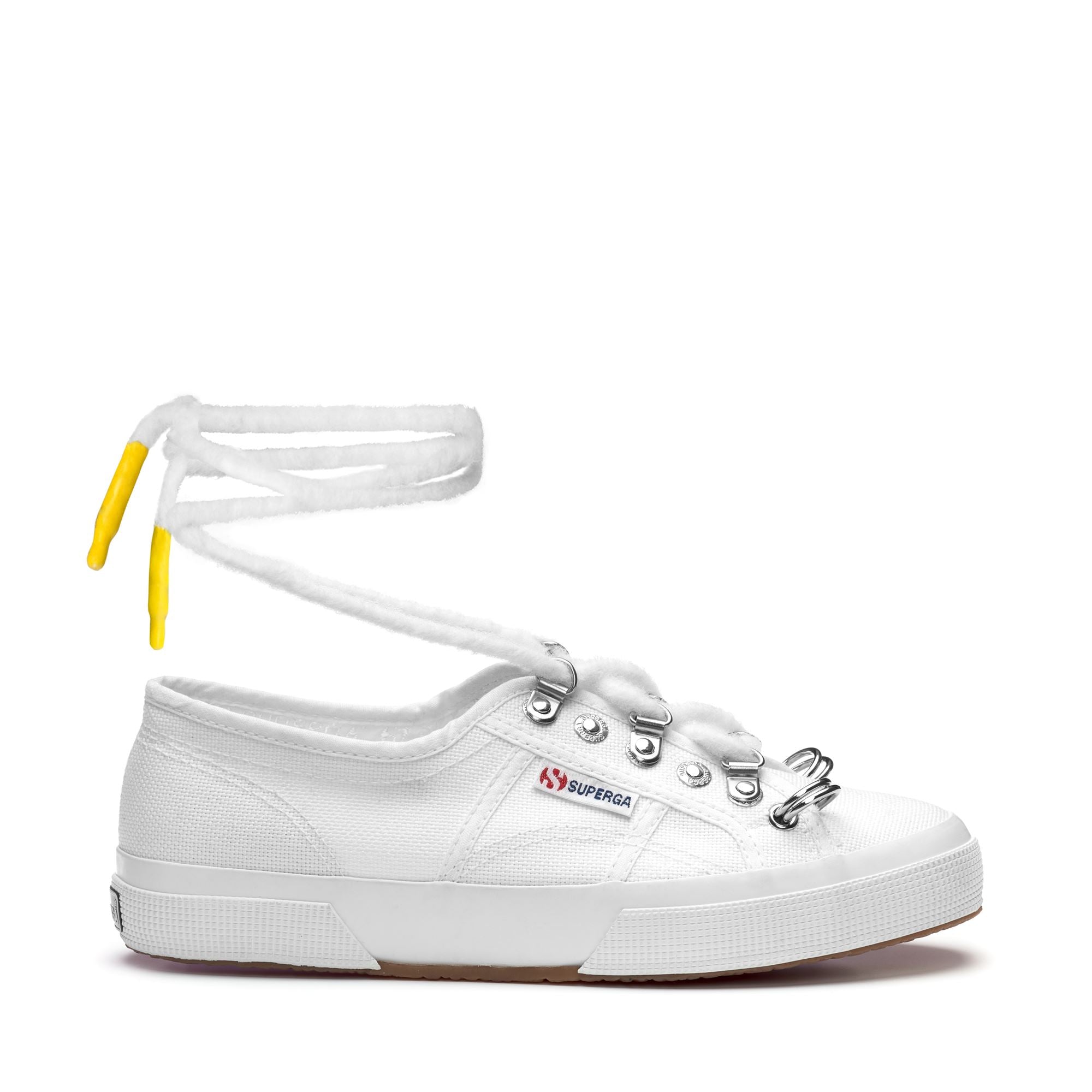 2750 COTU CLASSIC Le Superga Sneaker Donna WHITE METALLIC CHAIN