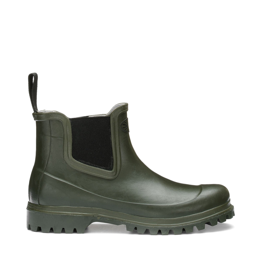 798 RUBBER BOOTS - Rubber Boots - Mid Cut - Unisex - GREEN SHERWOOD-BLACK