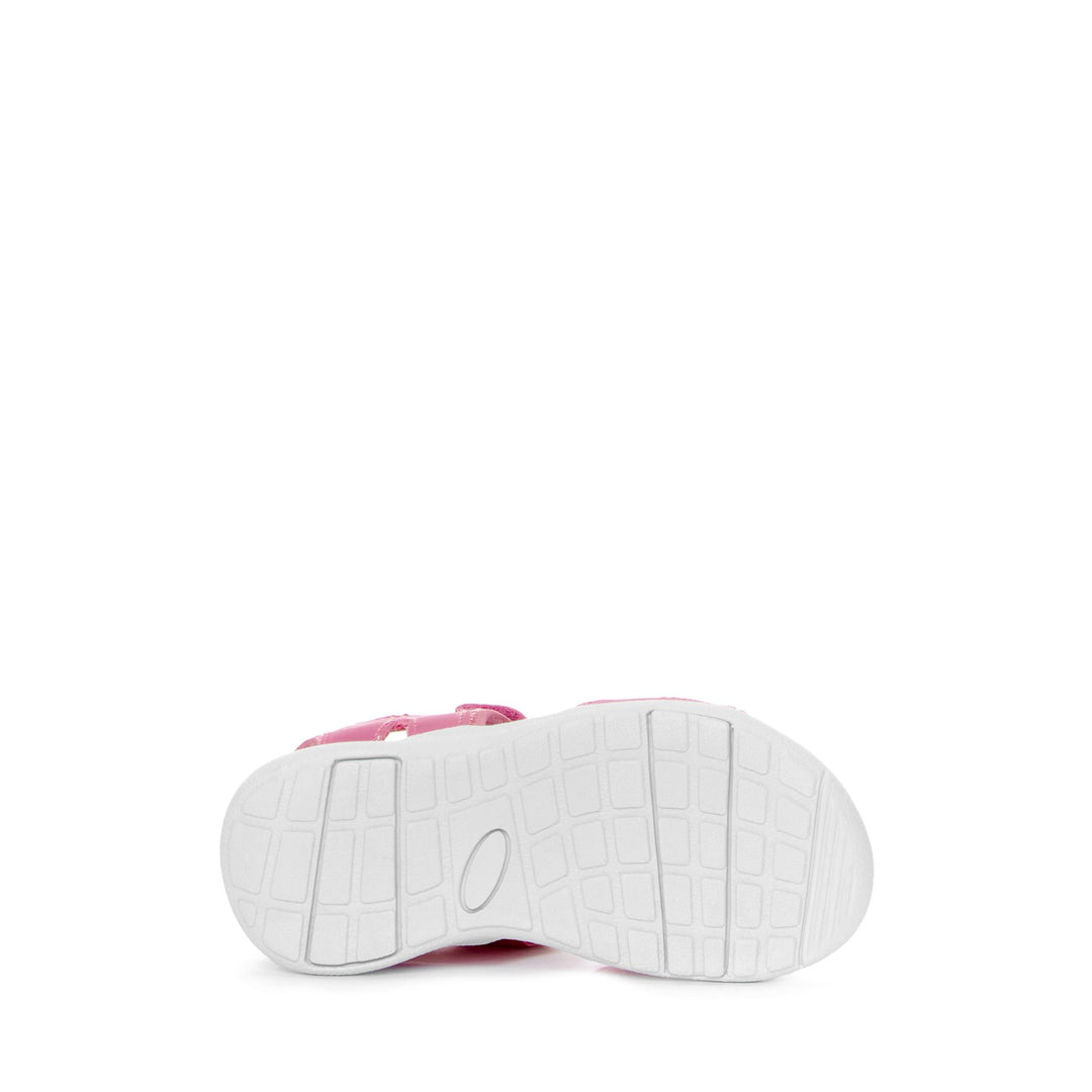 Sandals Kid unisex 3999 KIDS SYNTHETIC MATERIAL Sandal PINK FUCHSIA-WHITE Detail (jpg Rgb)			