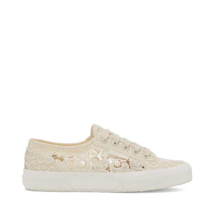 Le Superga Woman 2750 MACRAME Sneaker BEIGE LT EGGSHELL-FAVORIO Photo (jpg Rgb)			