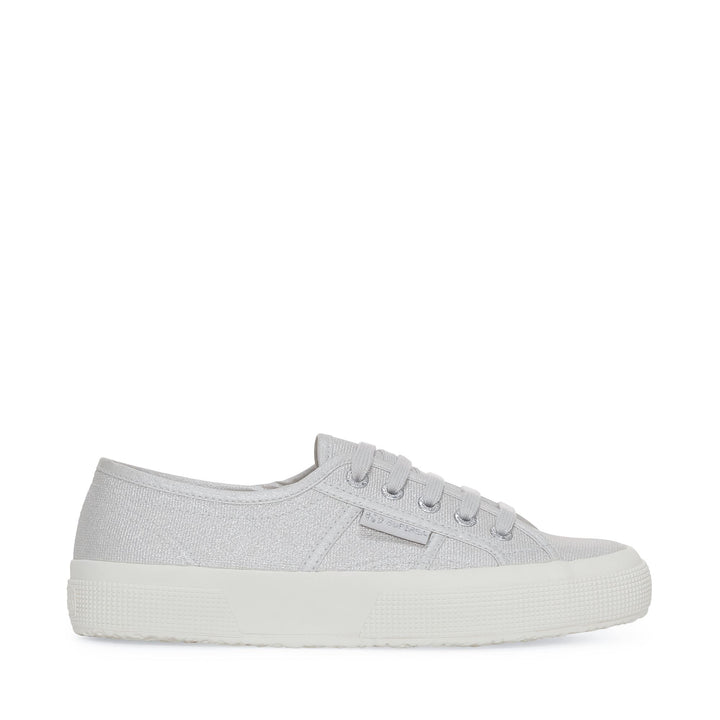 Le Superga Woman 2750 PEARL MATTE CANVAS Sneaker GREY SILVER-FAVORIO Photo (jpg Rgb)			