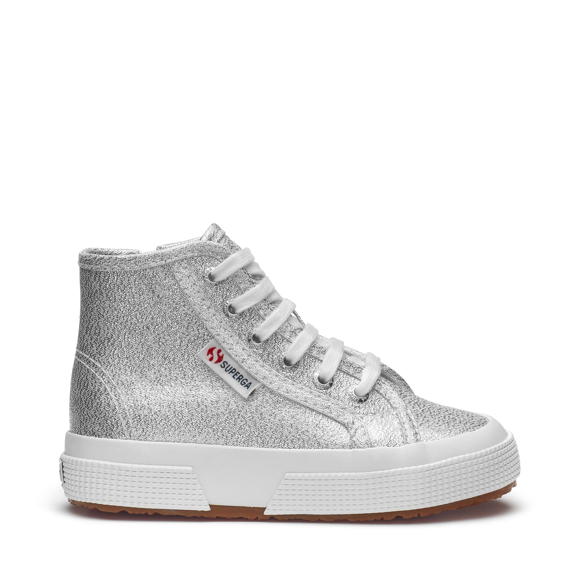 Superga shops silver lamew