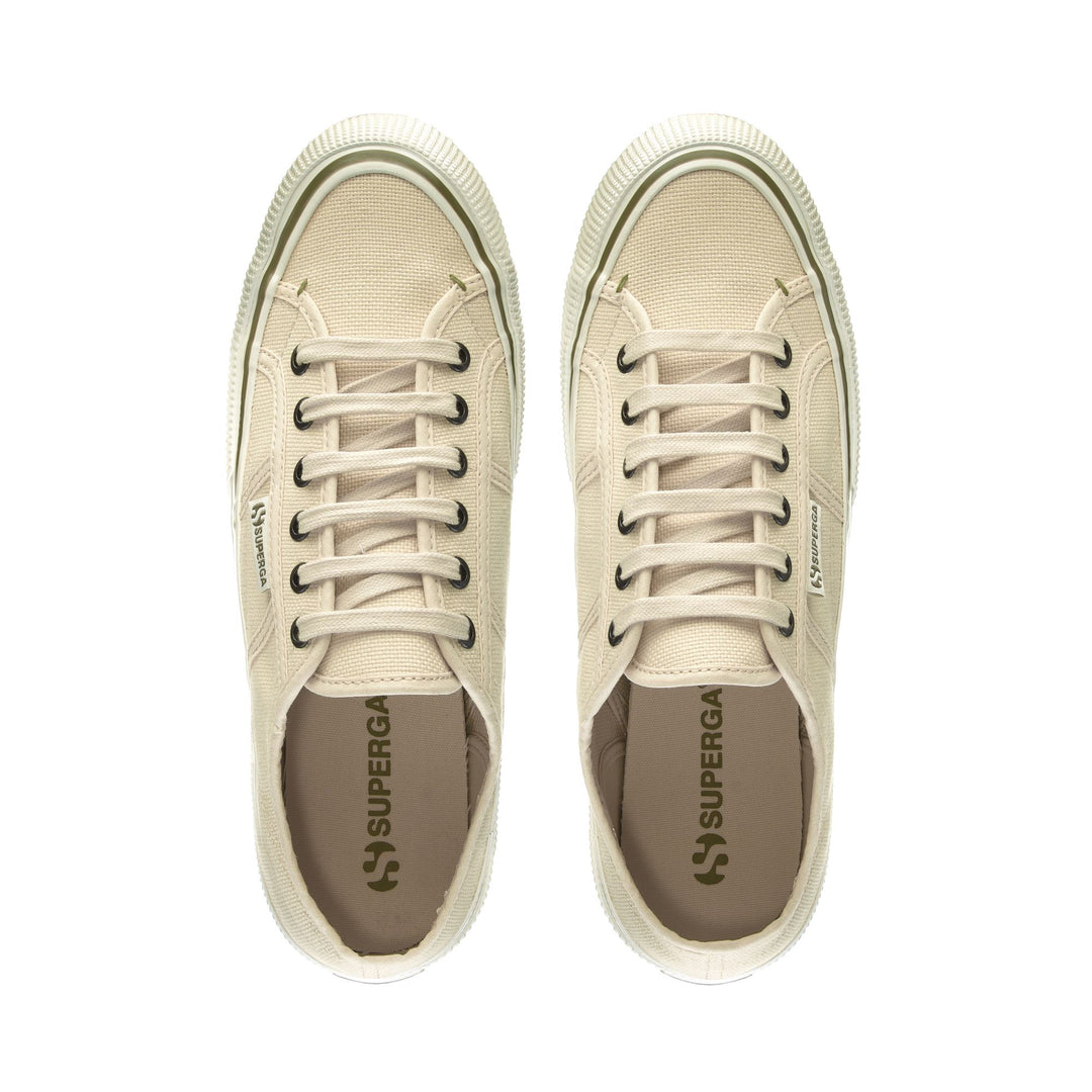 Le Superga Unisex 2490 BOLD Sneaker BEIGE LT EGGSHELL-FAVORIO Dressed Back (jpg Rgb)		