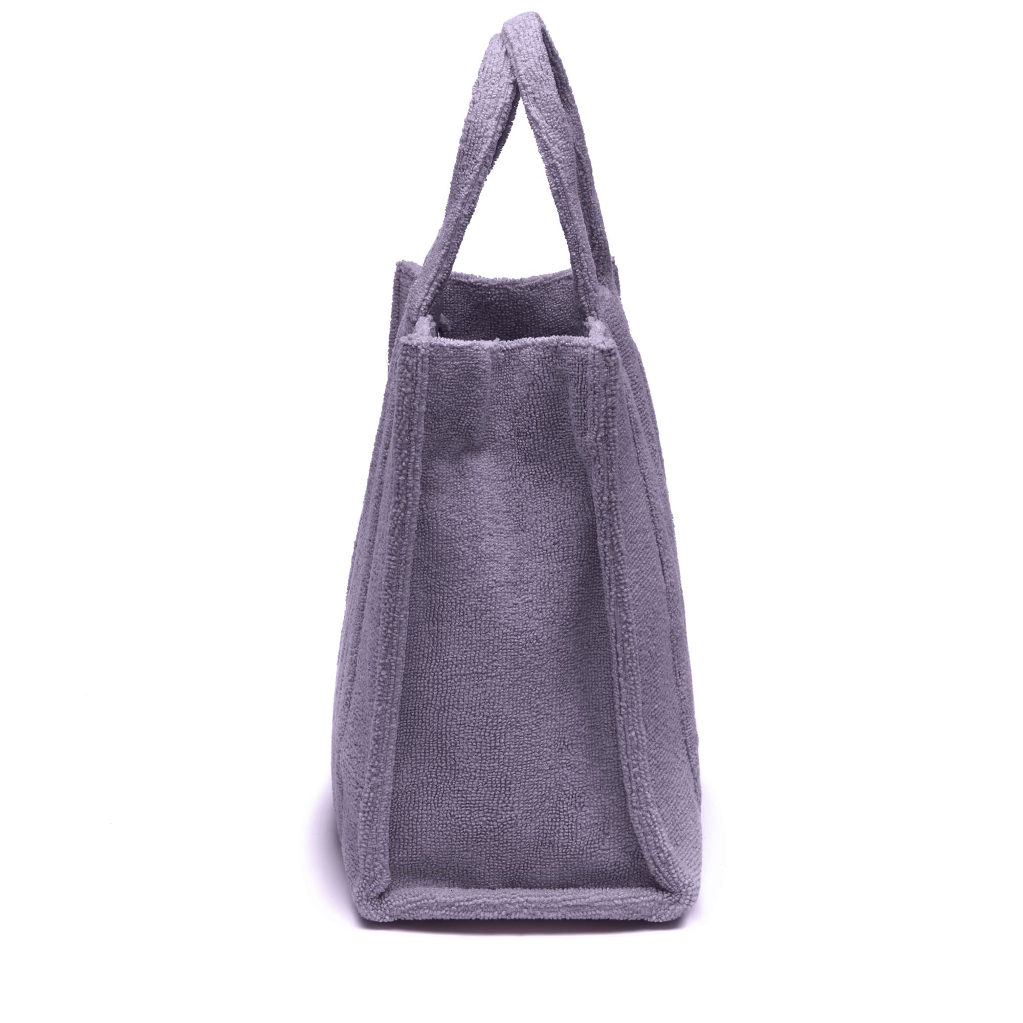 Bags Woman MINI TERRY CLOTH TOTE BAG TOTE BAG FULL VIOLET LILLA 