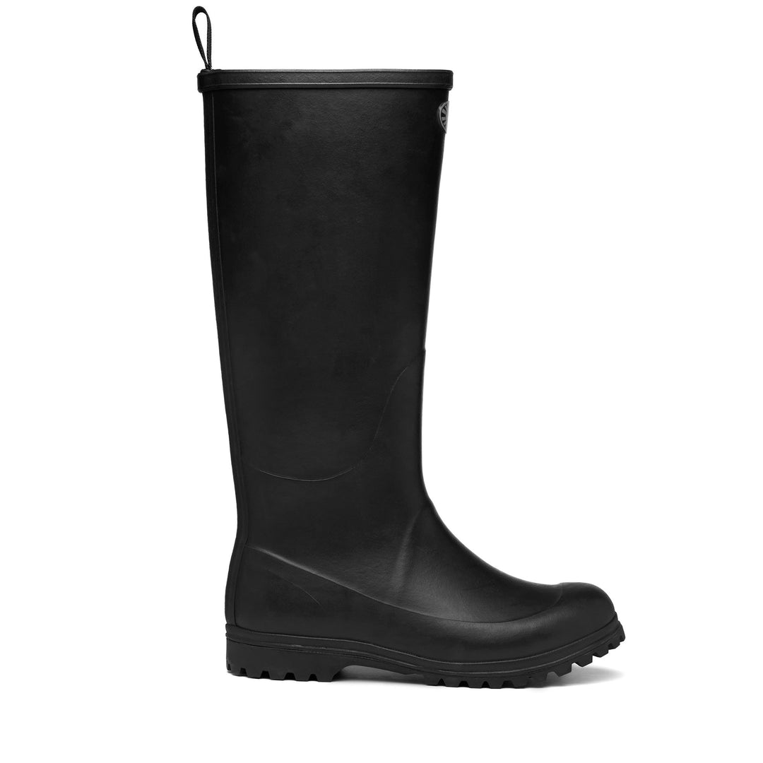 Rubber Boots Woman 799 RUBBER BOOTS High Cut BLACK Photo (jpg Rgb)			