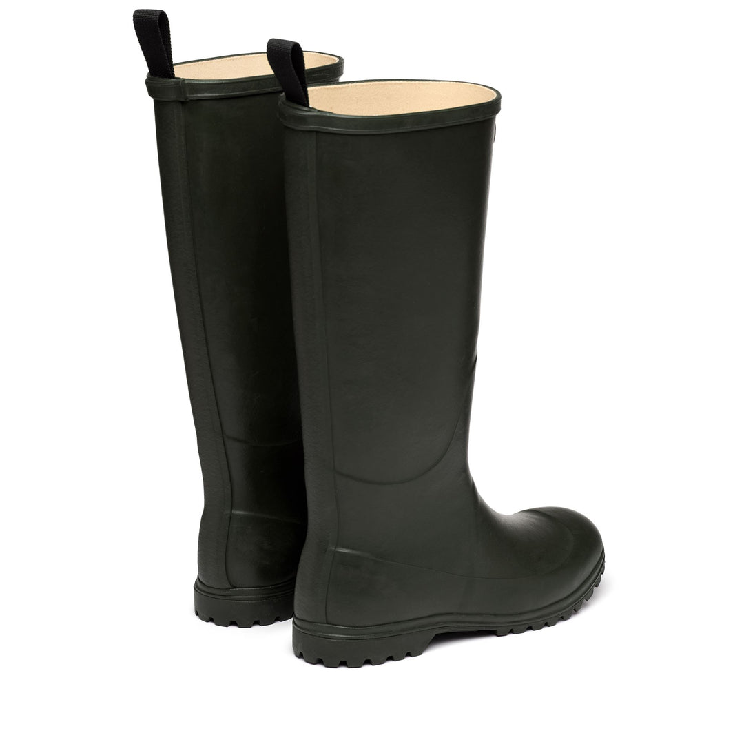 Rubber Boots Woman 799 RUBBER BOOTS High Cut GREEN SHERWOOD Dressed Side (jpg Rgb)		