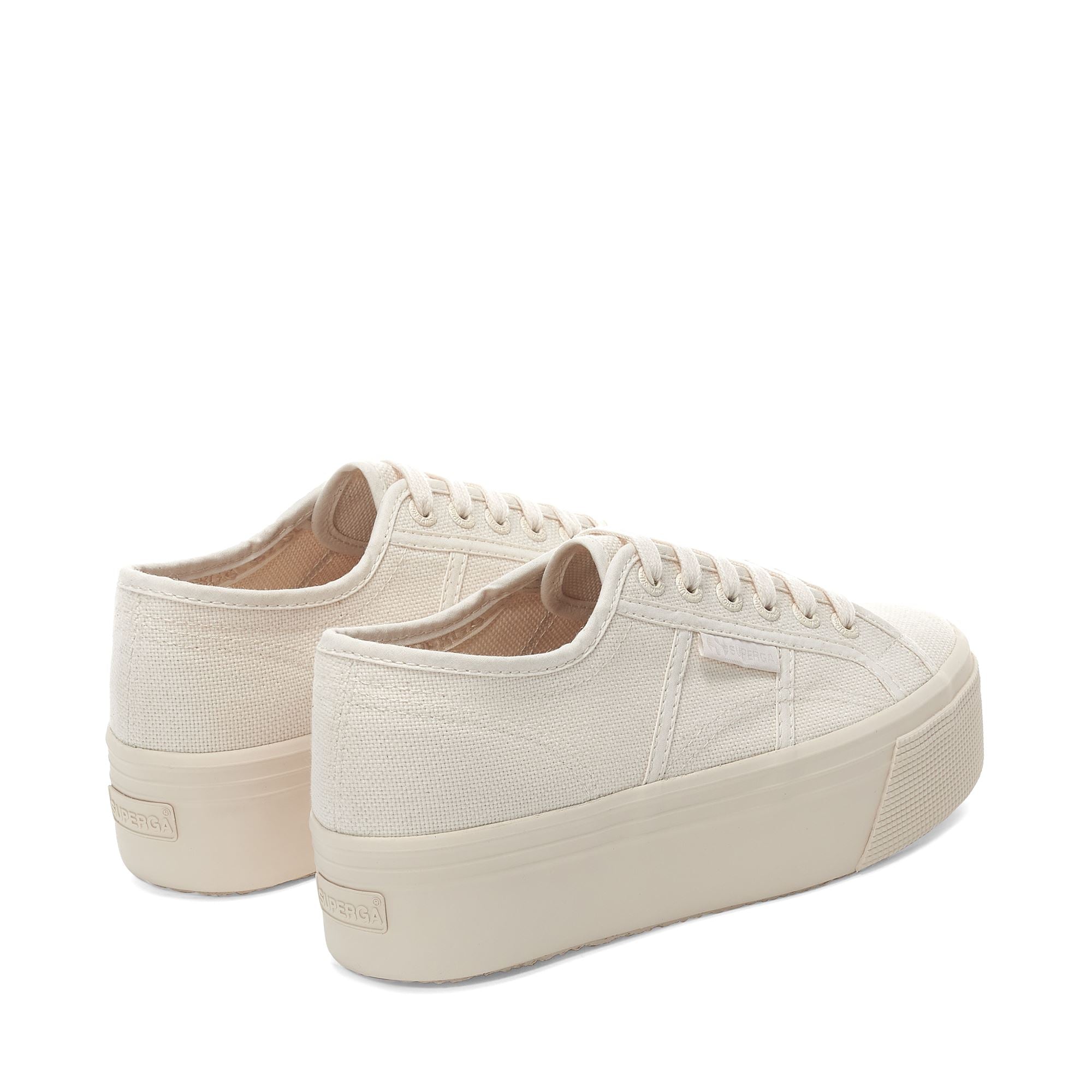 2790 PLATFORM Lady Shoes Wedge Woman TOTAL BEIGE RAW