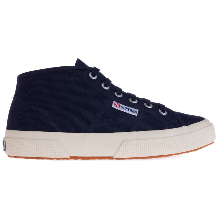 Le Superga Unisex 2754-COTU Mid Cut BLUE NAVY Photo (jpg Rgb)			