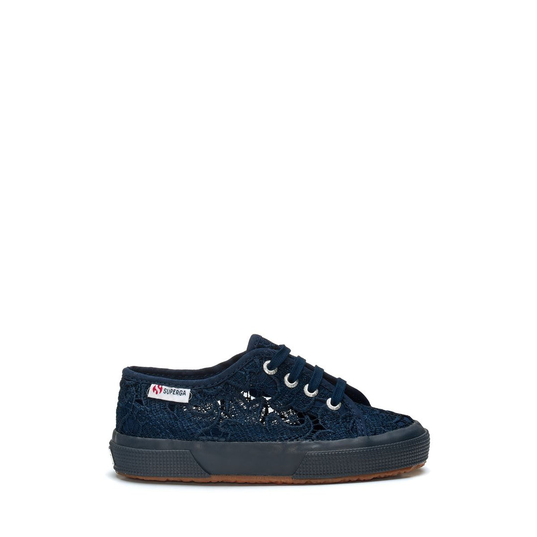 Le Superga Girl 2750-MACRAMEJ Sneaker BLUE NAVY Photo (jpg Rgb)			